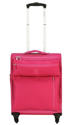Revelation! Weightless Medium 4 Wheel Soft Suitcase - Pink.